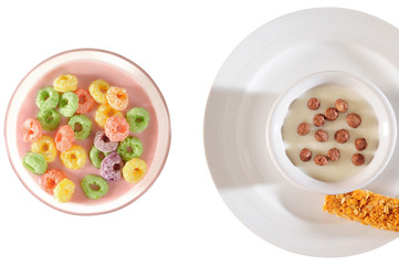 Cereals. Isolated