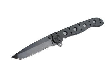 Fototapeta premium Black tactical knife
