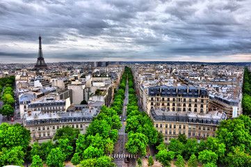 HDR view on Paris