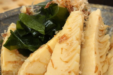 ワカメタケノコ煮物