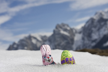 ostern in den alpen