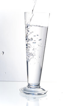 A Glass of clean water