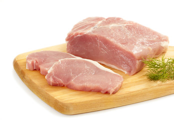 fresh raw meat