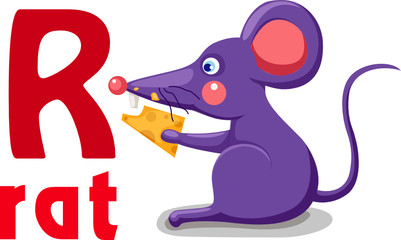 animal alphabet R
