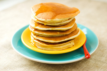 plate of pancakes