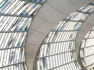 Fototapeta premium architecture moderne batiment de verre