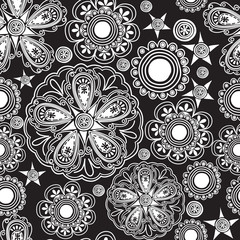 Seamless floral background