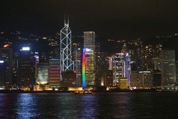 Obraz premium Hongkong Skyline