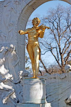 Wien / Vienna / Johann Strauss Denkmal
