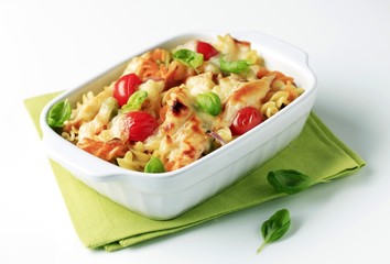 Pasta au gratin