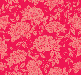 Seamless floral background