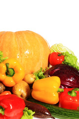 pile of vegetables
