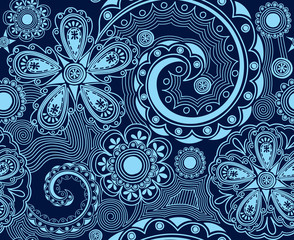 Seamless floral background