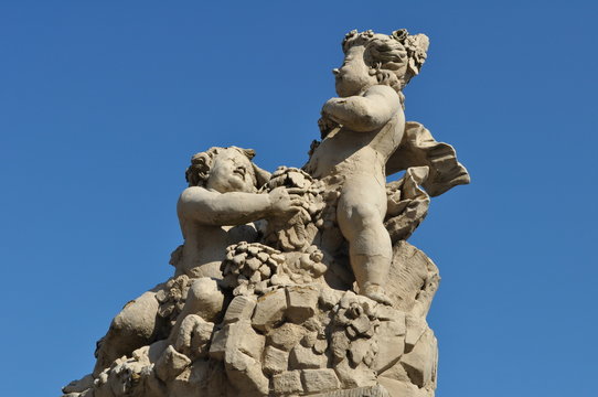 Barockengel  auf dem Domvorplatz