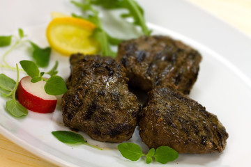 Lamm Medaillons - Steak- mit Rucola