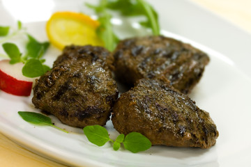Lamm Medaillons - Steak- mit Rucola