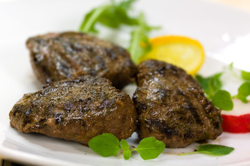 Lamm Medaillons - Steak- mit Rucola