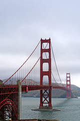 Fototapeta na wymiar Golden Gate Bridge, San Francisco..