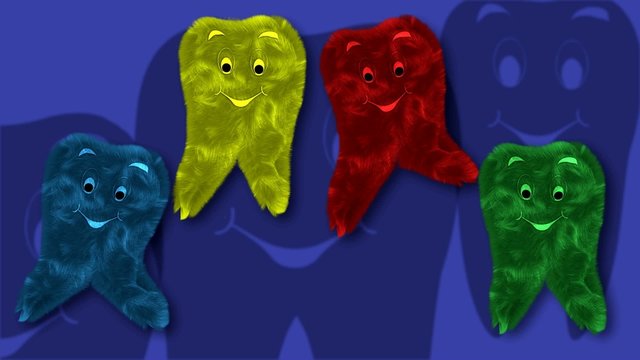 Zahngymnastik  - Kinderz&auml;hne