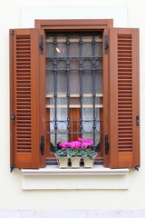 Romantic window in Rome