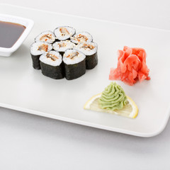 Traditional Japanese food.