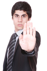 The young businessman