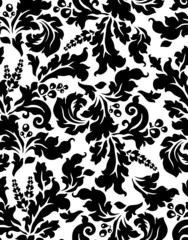 Vector. Seamless damask pattern