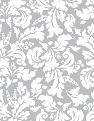 Vector. Seamless damask pattern