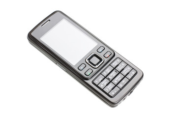 mobile phone isolated on white background