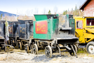 Fototapeta na wymiar Mount Washington Cog Railway, Bretton Woods, New Hampshire, USA