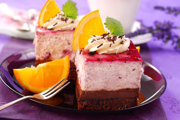 blueberry cake