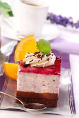 blueberry cake