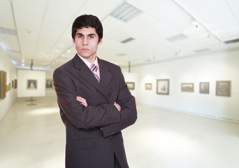 Fototapeta premium Museum curator