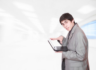 business man in the office © Netfalls