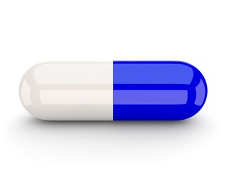 white blue pill