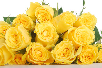 Fête des mères - Roses jaunes