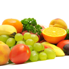 fresh fruits and vegetables