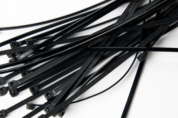black cable tie