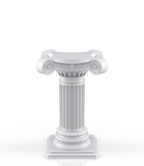 Antique pedestal (3d render)