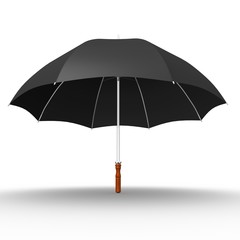 black umbrella