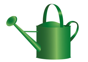 Arrosoir vert