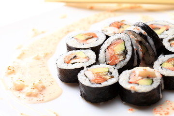 traditional japanese sushi