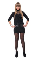 Fototapeta premium Portrait of young sure business woman