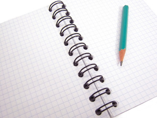 Pencil and Notebook