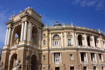 Fototapeta na wymiar opera and ballet theatre Odessa