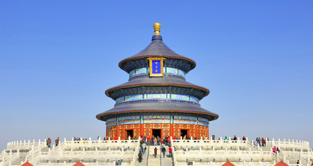 Beijing the ancient temple of Heaven. © claudiozacc