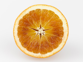 Blutorange aufgeschnitten