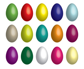 Easter eggs collection