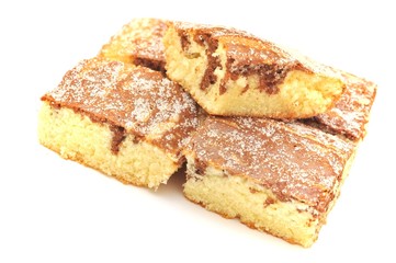 dessert isolé