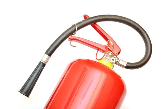 extincteur d'incendie isol&eacute;